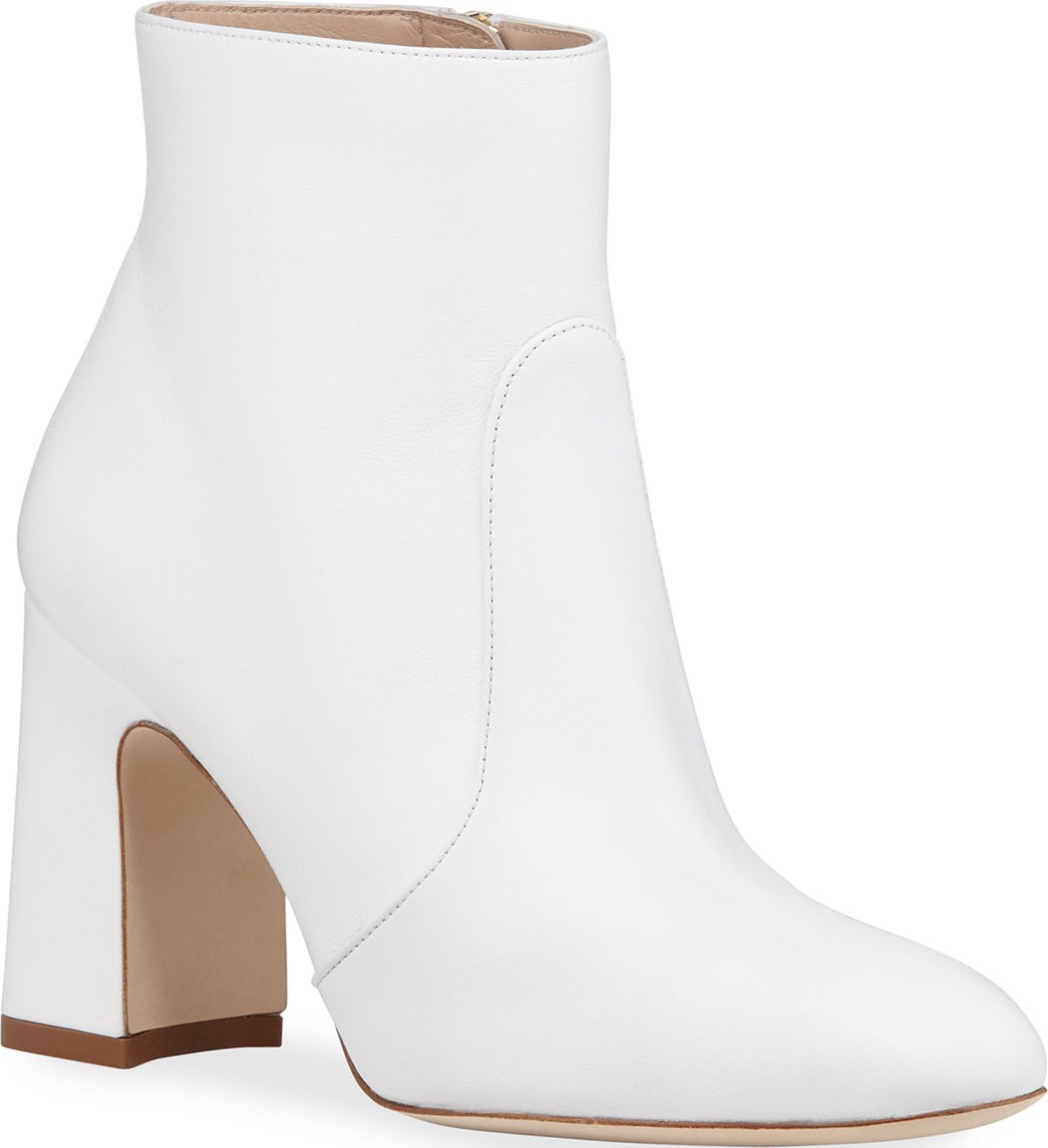 Stuart Weitzman Nell Smooth Napa Booties