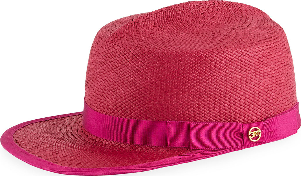 Gladys Tamez Millinery King Straw Cap