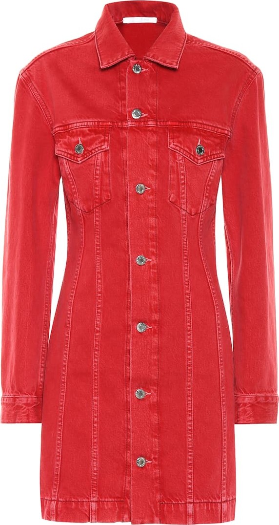 Helmut Lang Trucker denim dress