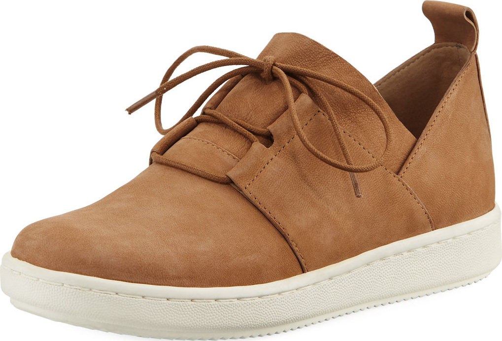 Eileen Fisher Kipling Easy Nubuck Leather Sneakers