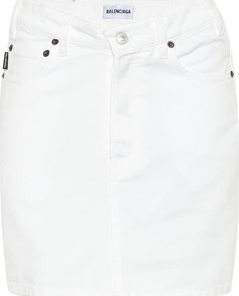 Balenciaga Denim miniskirt
