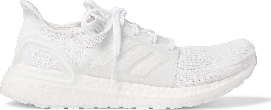 Adidas Originals UltraBOOST 19 Rubber-Trimmed Primeknit Running Sneakers