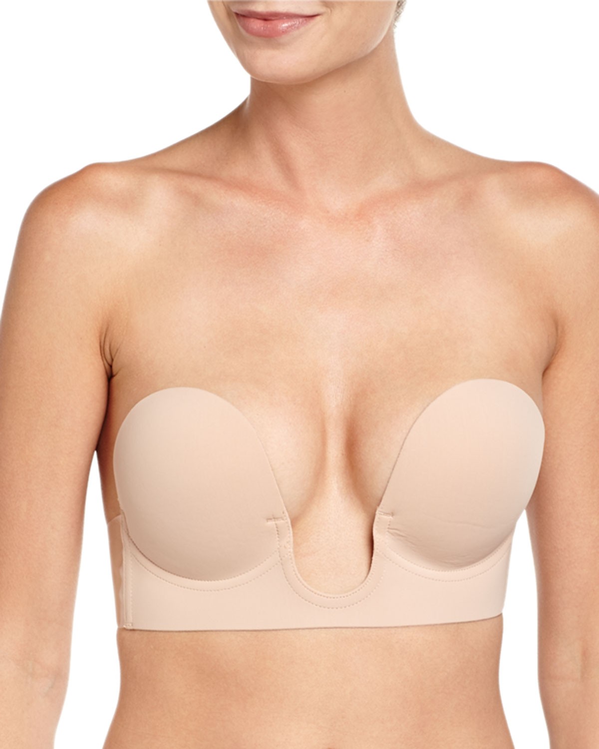 Fashion Forms U-Plunge Backless Strapless Adhesive Bra