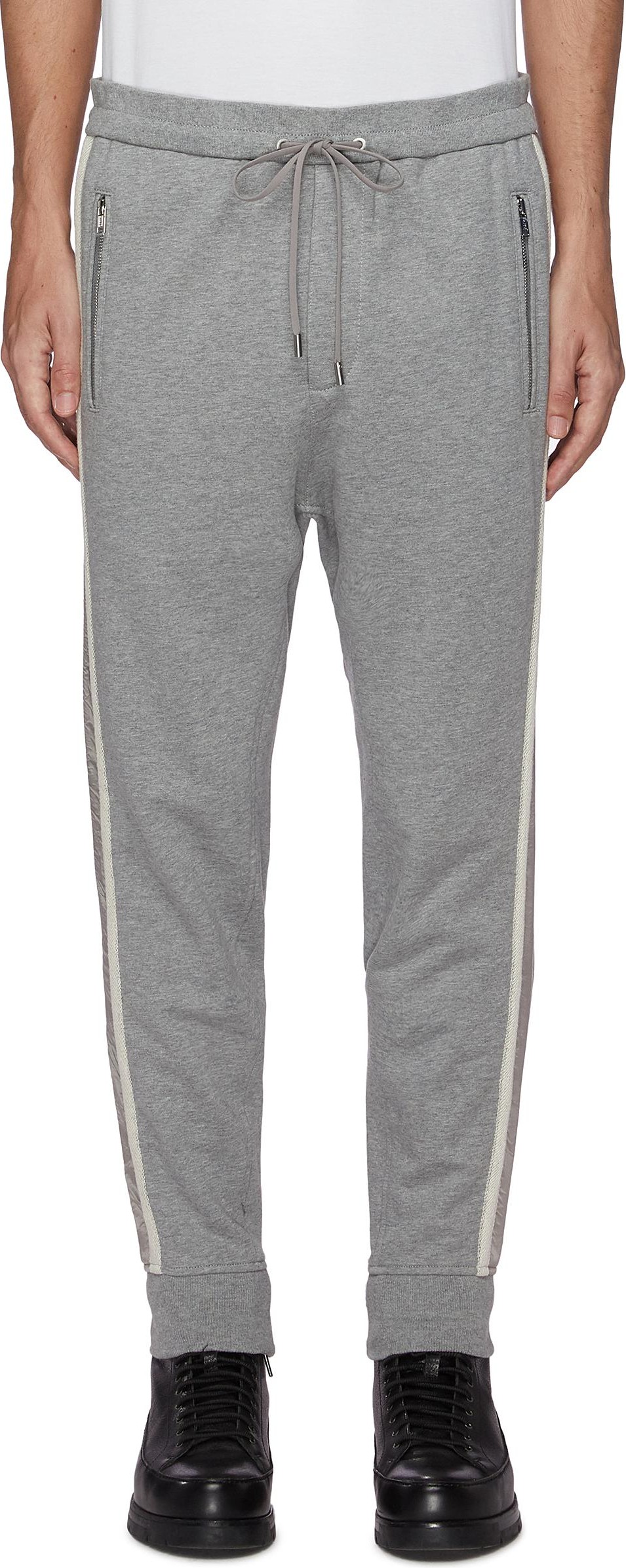 3.1 Phillip Lim Metallic nylon panel jogging sweatpants