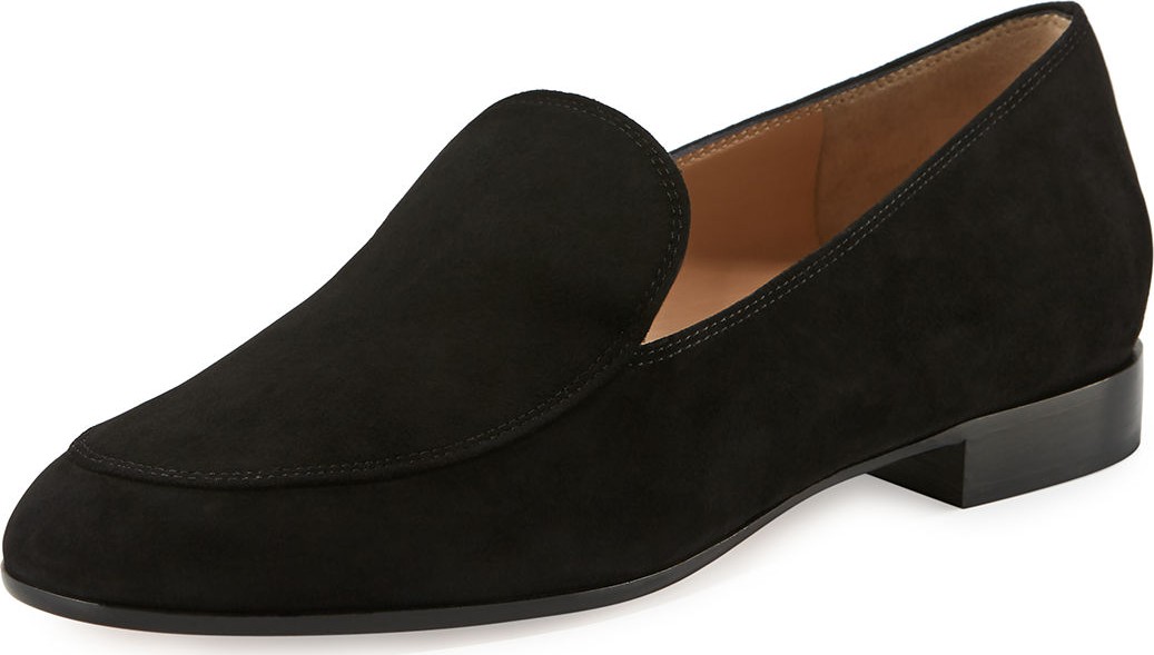 Gianvito Rossi Marcel Suede Loafer