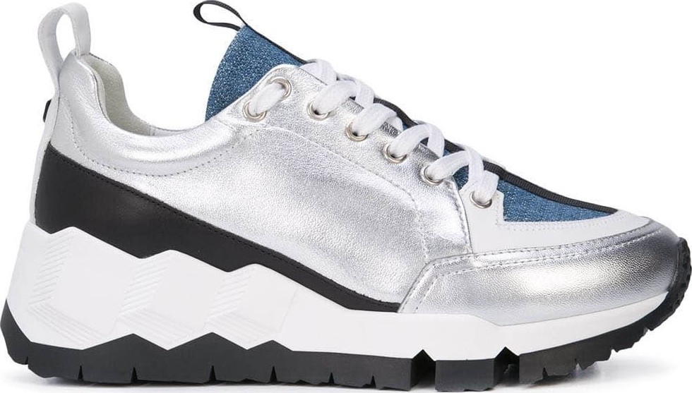 Pierre Hardy Silver street life sneakers