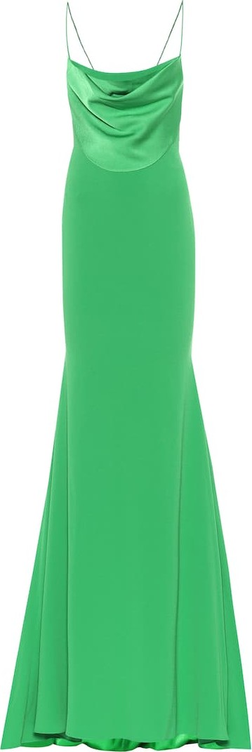 Alex Perry Clay crêpe dress