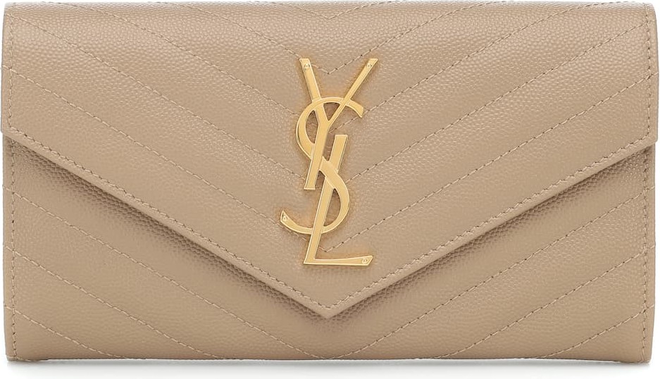 Saint Laurent Monogram Large leather wallet