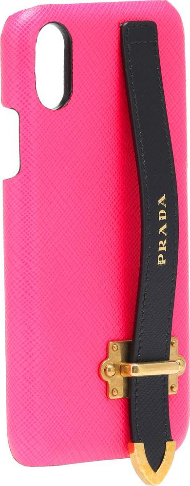 Prada Leather iPhone X case