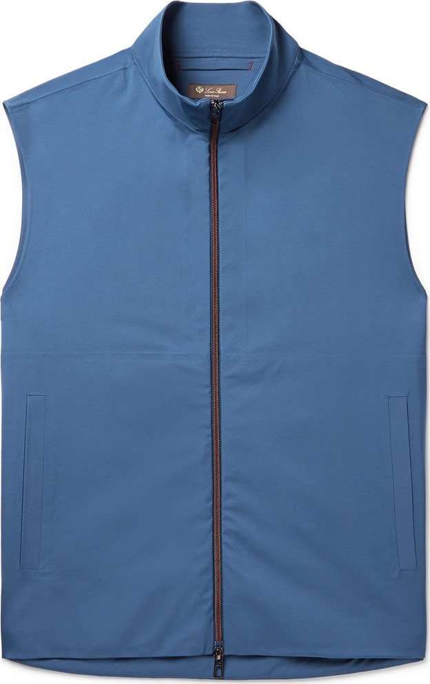Loro Piana Green Storm System Shell Gilet