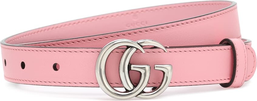 Gucci GG leather belt