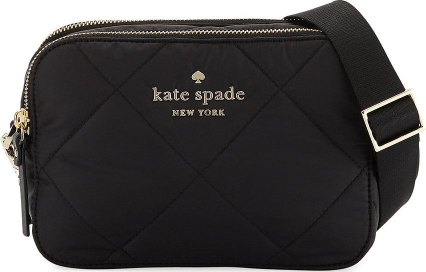 Kate Spade New York watson lane amber quilted nylon crossbody bag
