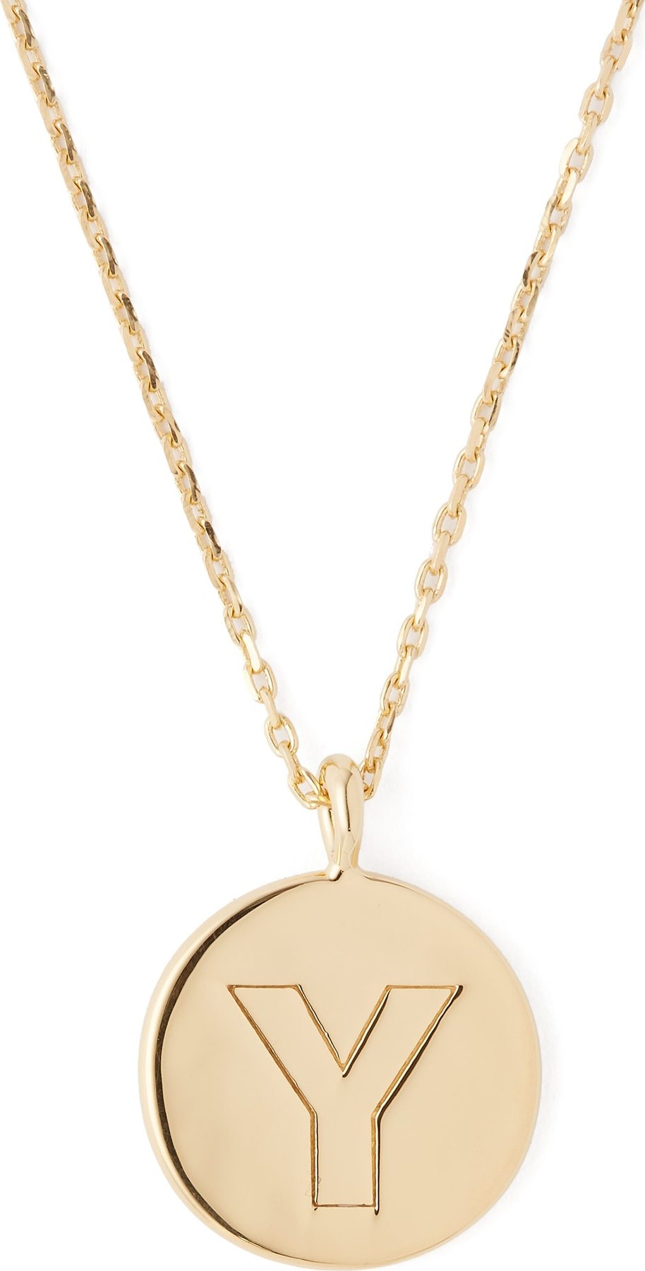 Theodora Warre Y-charm gold-plated necklace