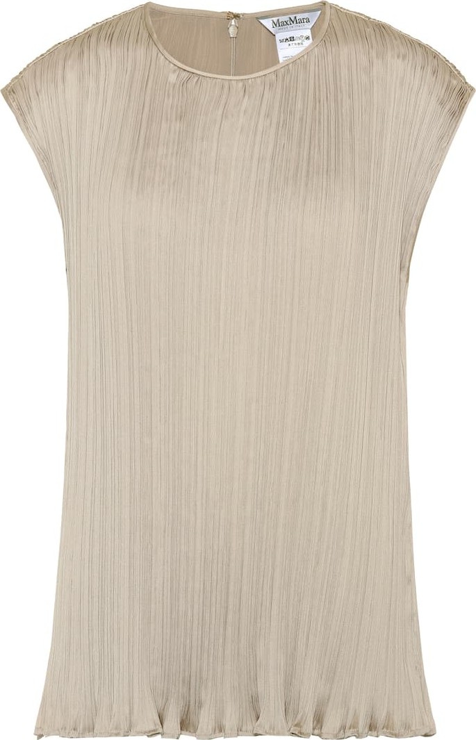 Max Mara Urbino pleated top