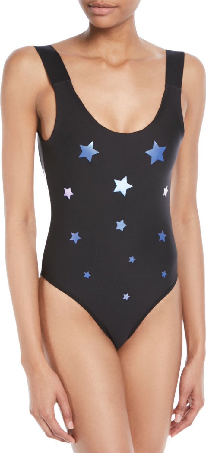 ULTRACOR Domain Luster Holographic Stars One-Piece Swimsuit ULTRACOR Domain Luster Holographic Stars One-Piece Swimsuit