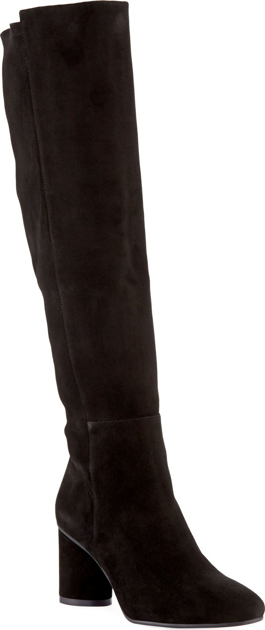 Stuart Weitzman Eloise 75mm Suede Knee Boots