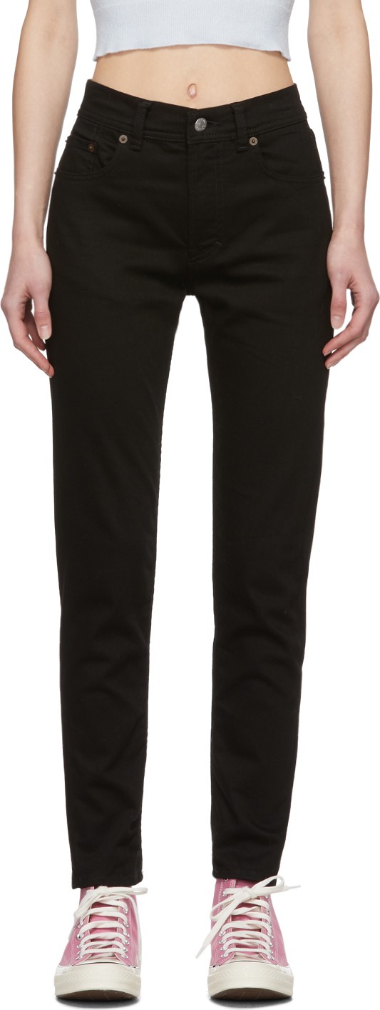 Acne Studios Black Blå Konst Melk Jeans