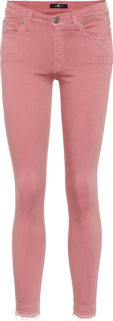7 For All Mankind The Skinny mid-rise jeans