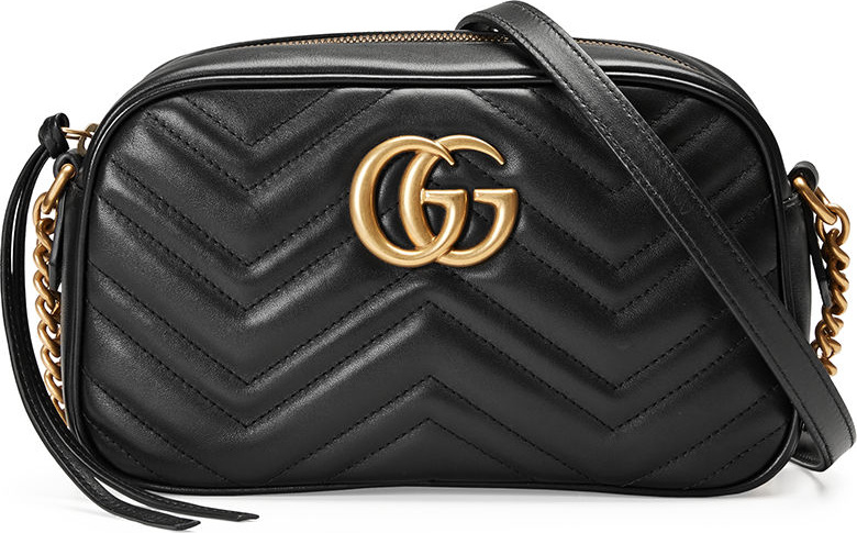 Gucci GG Marmont Small Quilted Camera Bag