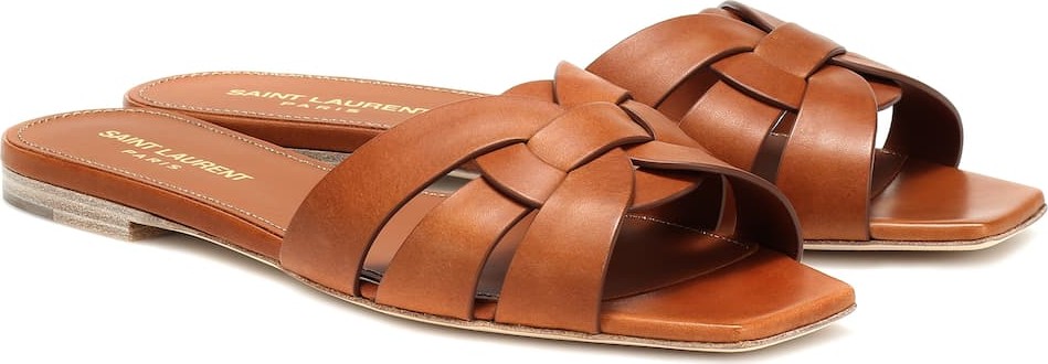 Saint Laurent Nu Pieds 05 leather sandals