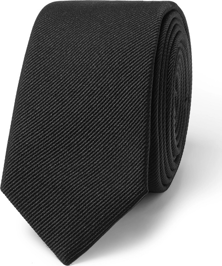 Saint Laurent 5cm Silk-Faille Tie