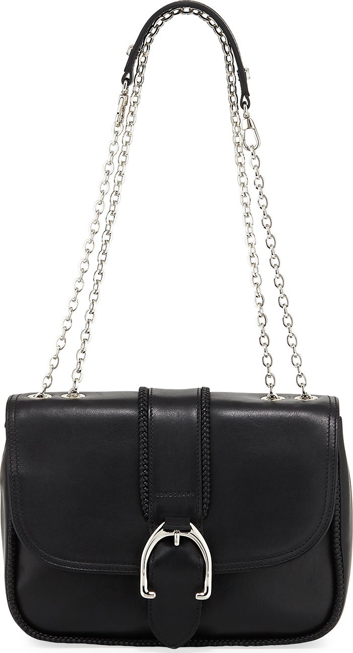 Longchamp Amazone Leather Shoulder Bag