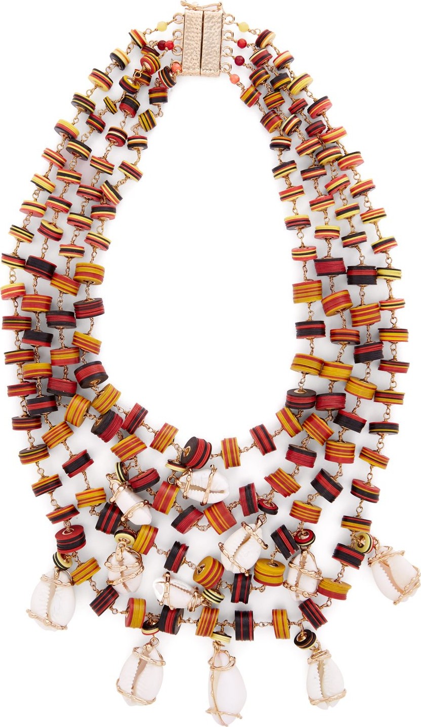 Rosantica Viper multi-strand necklace