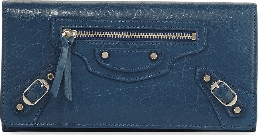 Balenciaga Money City Leather Clutch Bag