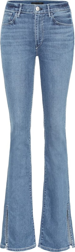 3X1 W3 Split Seam Bell high-rise jeans