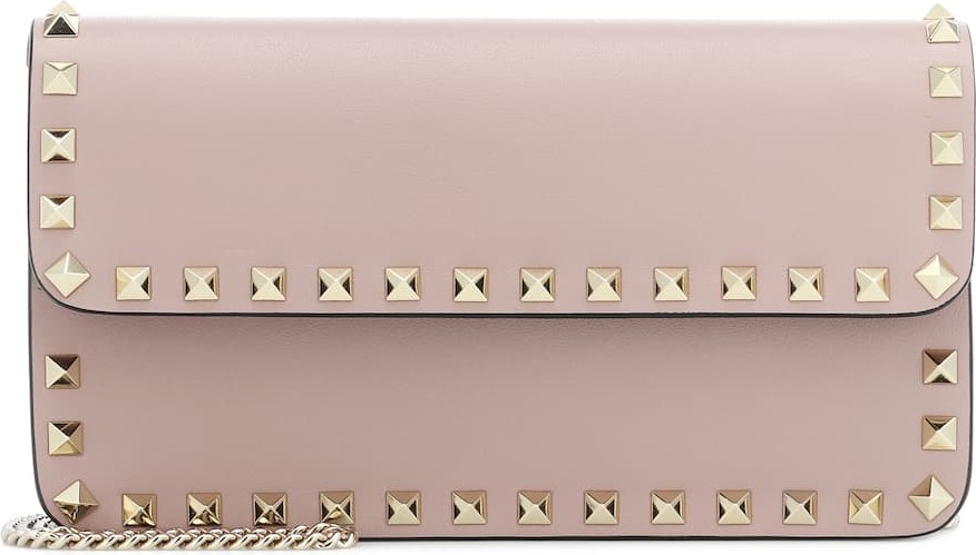 Valentino Valentino Garavani Rockstud leather clutch