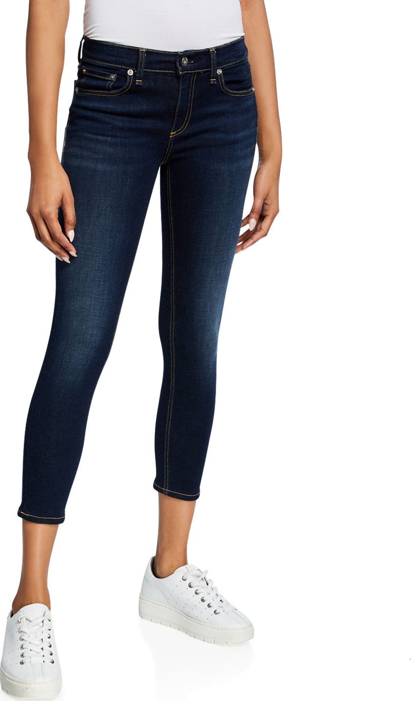 Rag & Bone Cate Mid-Rise Ankle Skinny Jeans