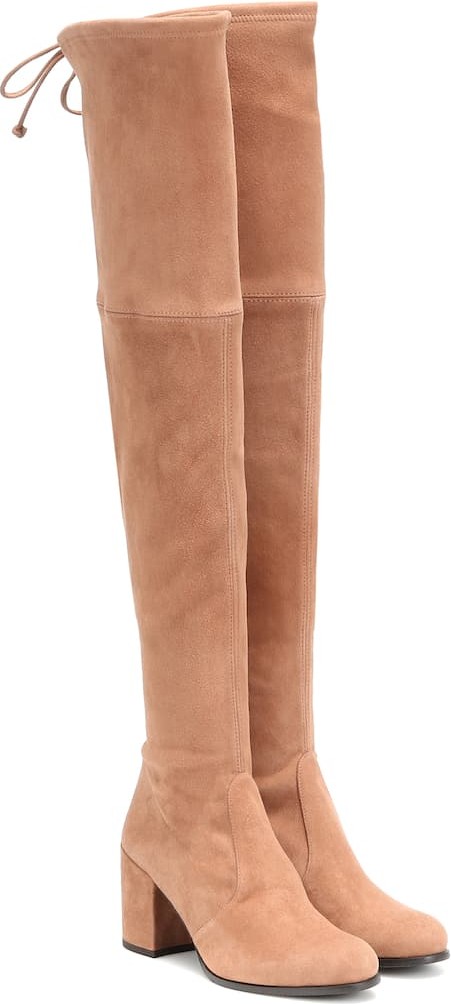 Stuart Weitzman Tieland suede over-the-knee boots