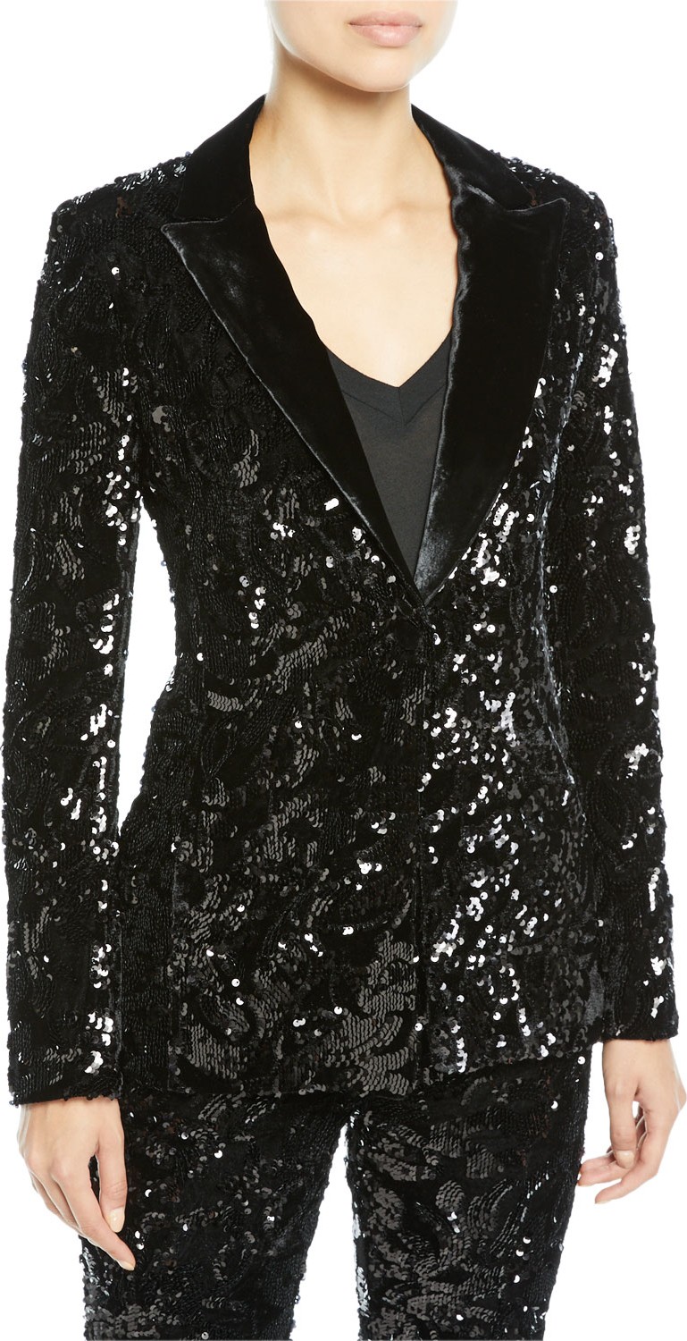 Alexis Rashida Sequin Jacket