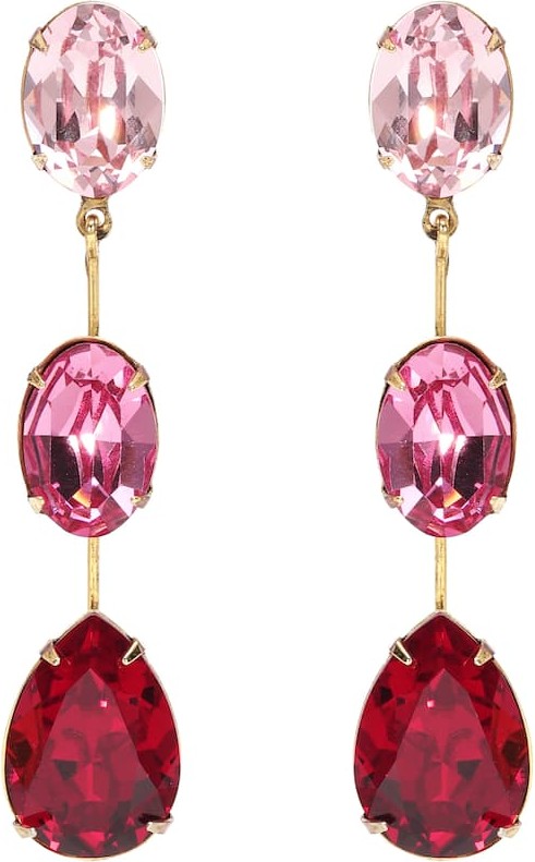 Jennifer Behr Allanah crystal-embellished earrings