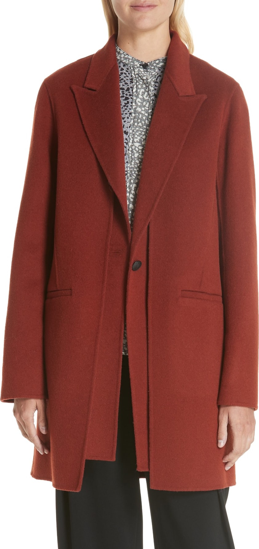 Rag & Bone Kaye Layered Vest & Coat