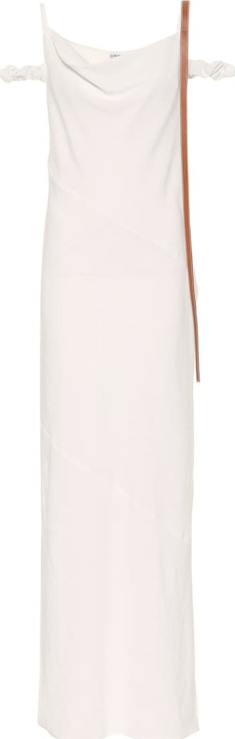 LOEWE Crêpe maxi dress