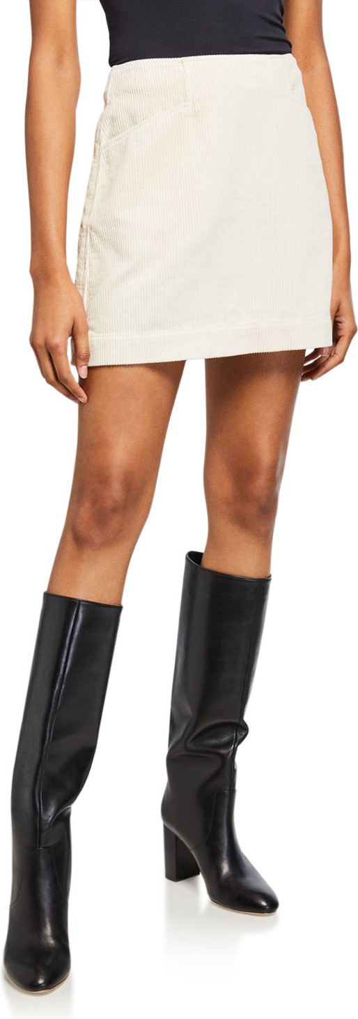 AG Jeans Bernadette Corduroy Mini Skirt