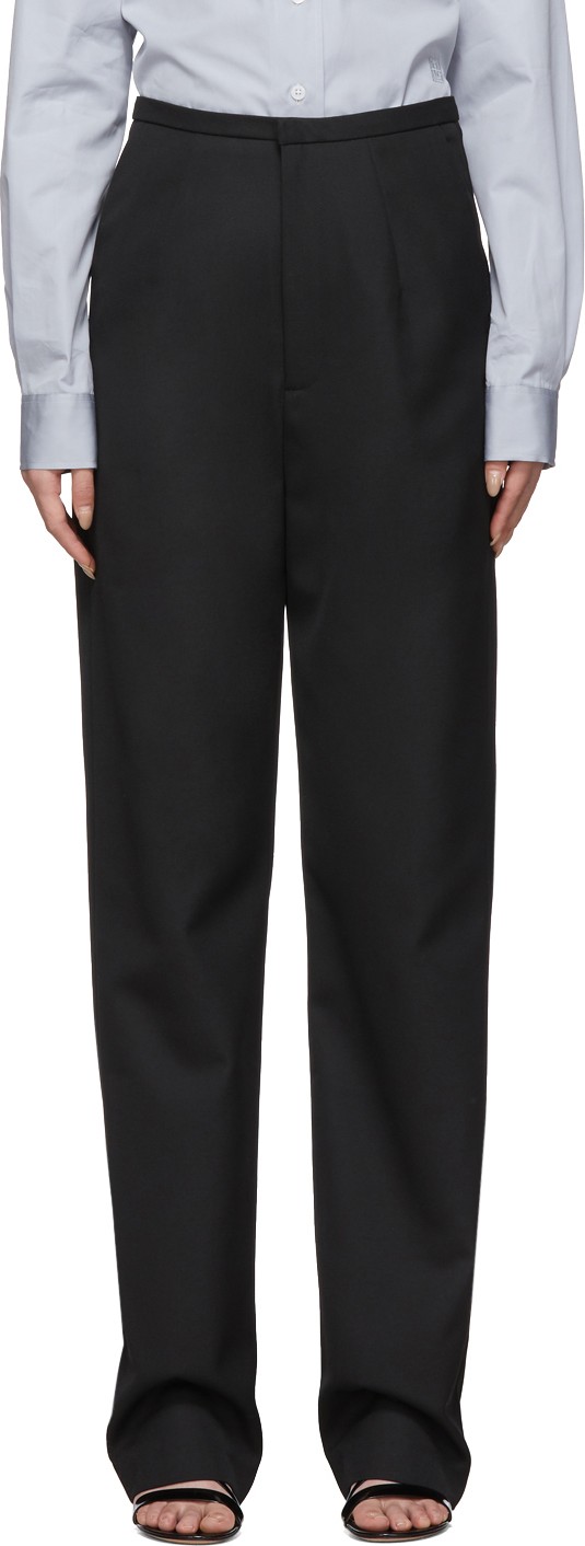 Totême Black Arles Trousers