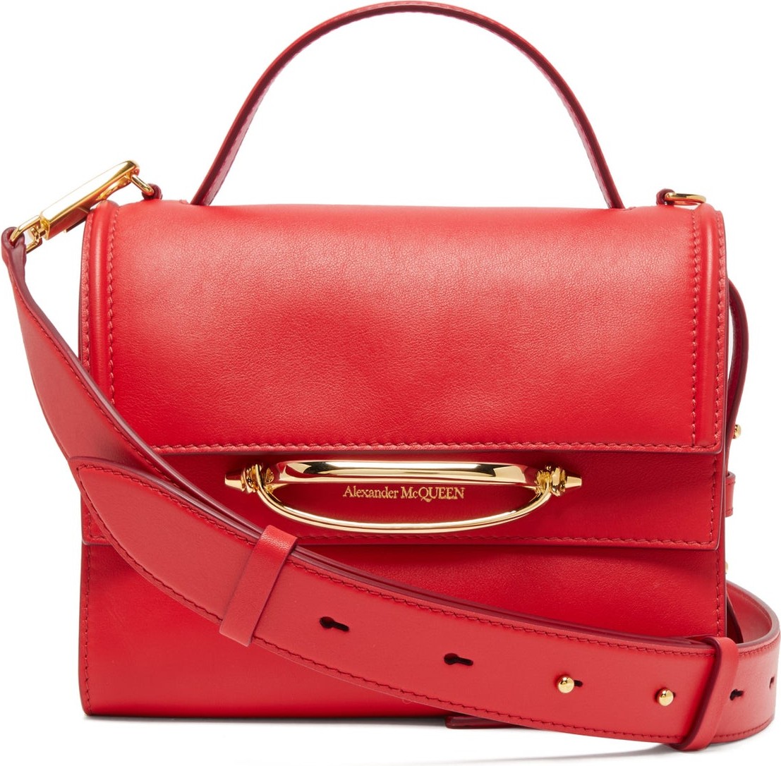 Alexander McQueen The Story small leather bag