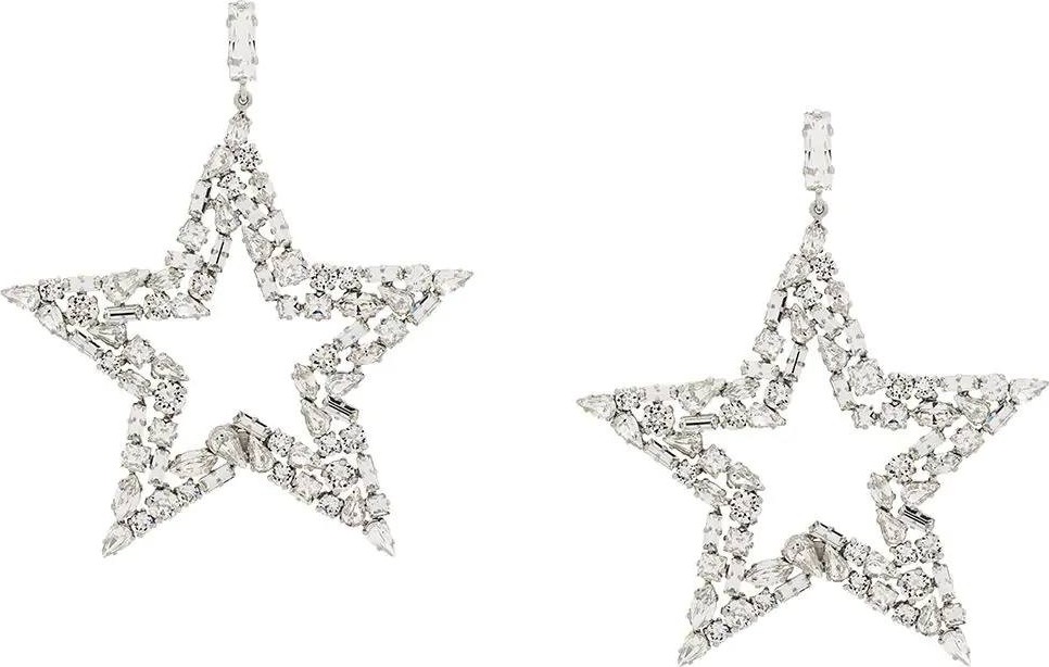 Saint Laurent embellished star earrings