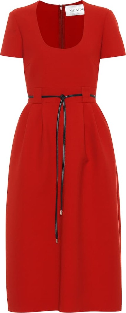 Valentino Virgin wool midi dress