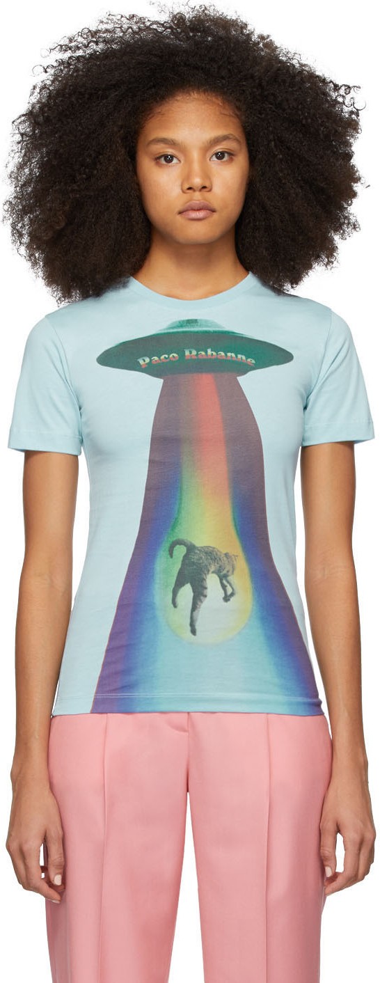 Paco Rabanne Blue Alien T-Shirt
