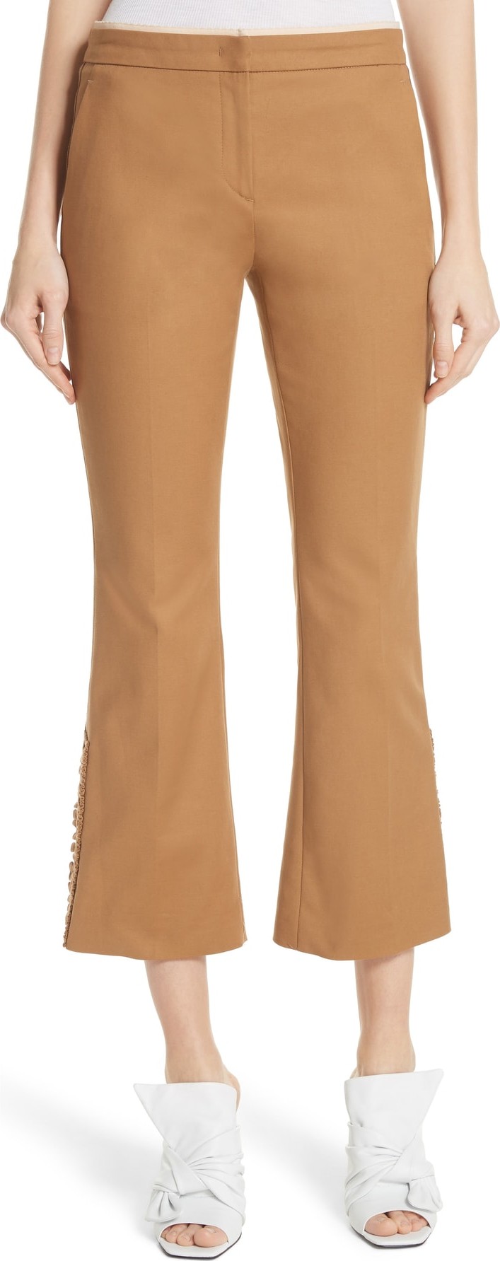 N°21 Nº21 Ruffle Cuff Pants