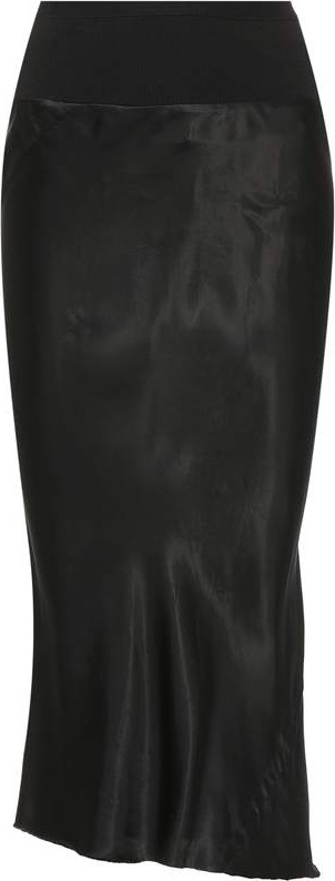 Rick Owens Satin slip skirt