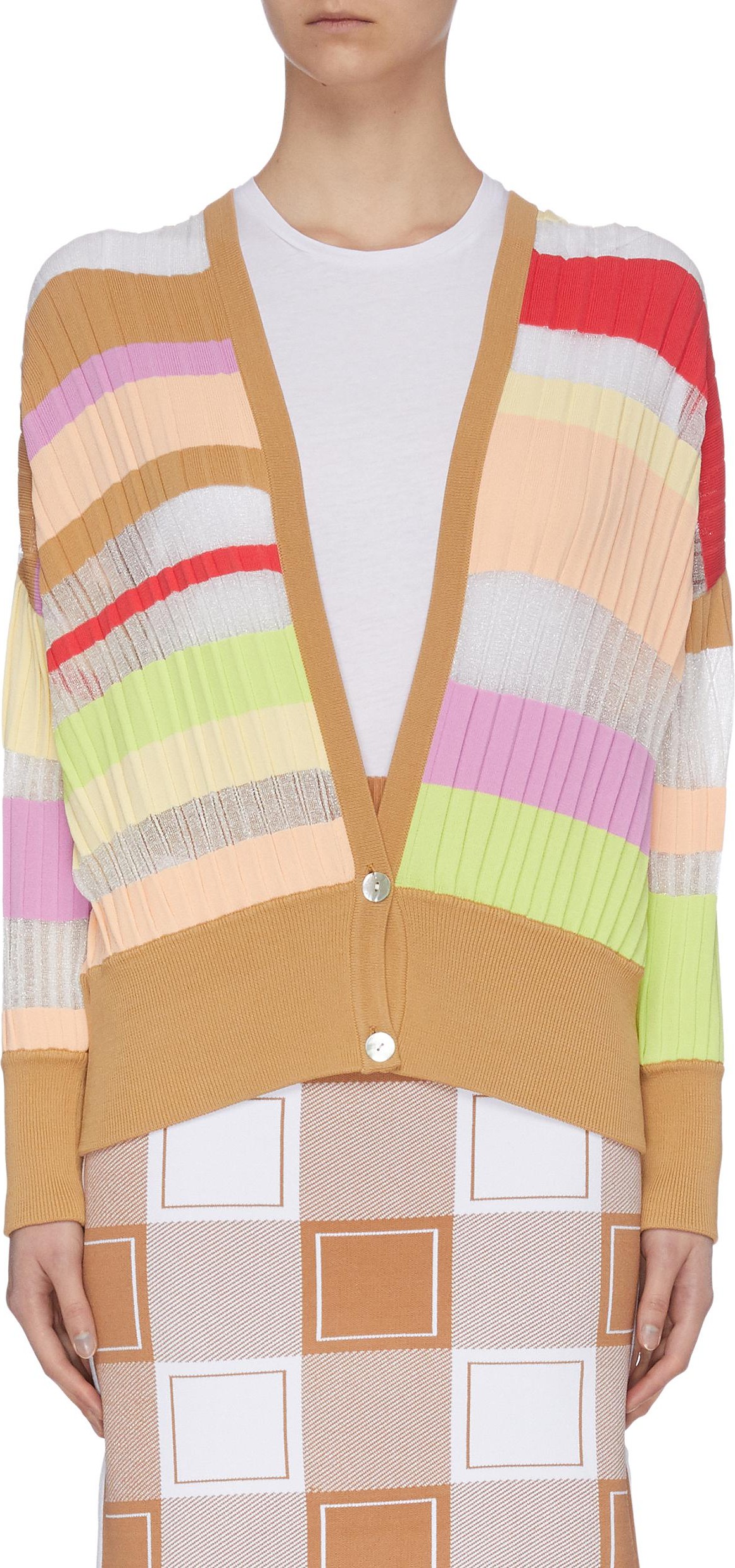 PH5 'Toronto' Pleated V-Neck Cardigan
