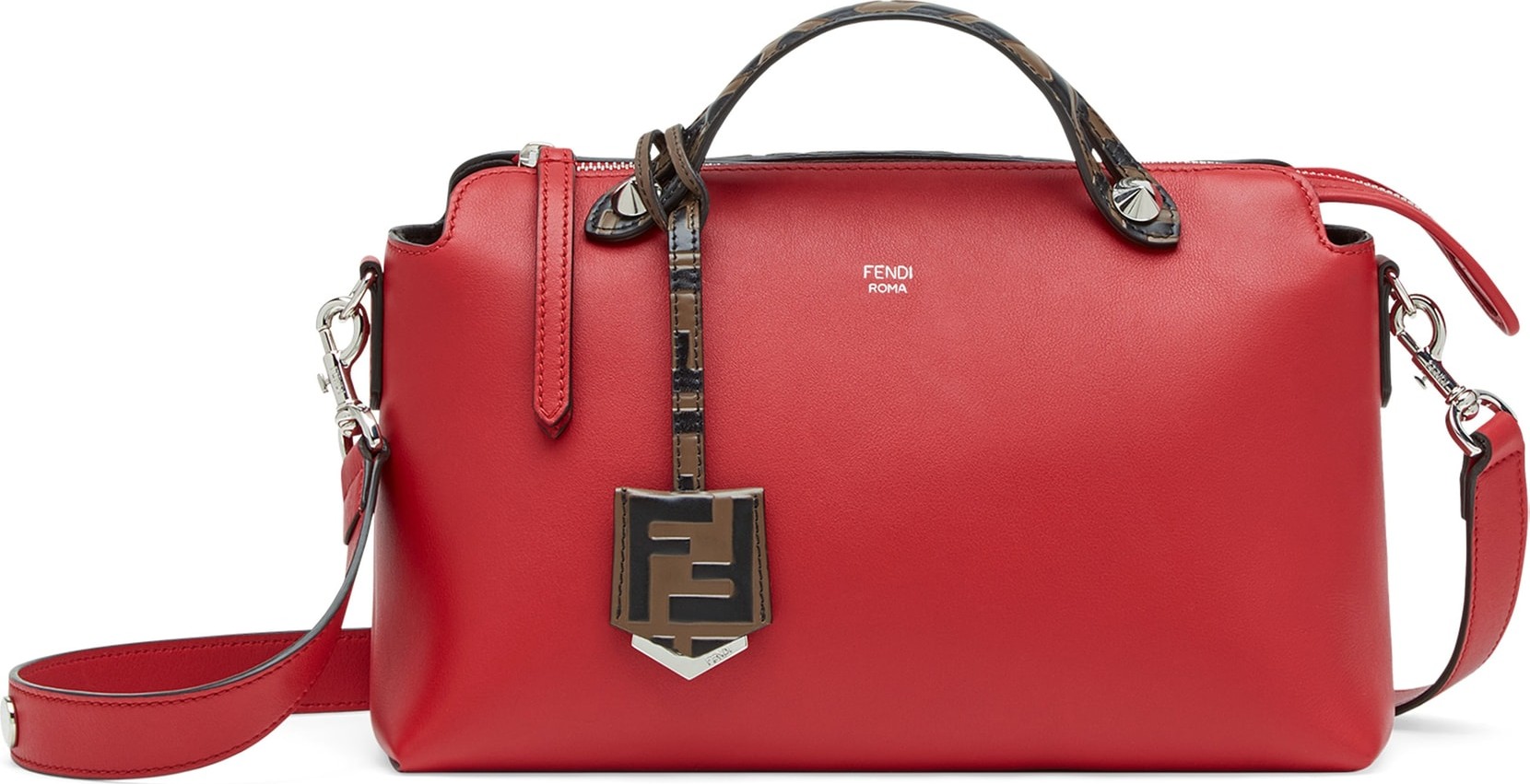 Fendi Medium By the Way Leather Shoulder Bag