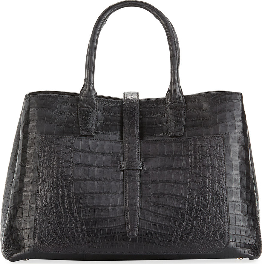 Nancy Gonzalez Astrid Medium Crocodile Tote Bag