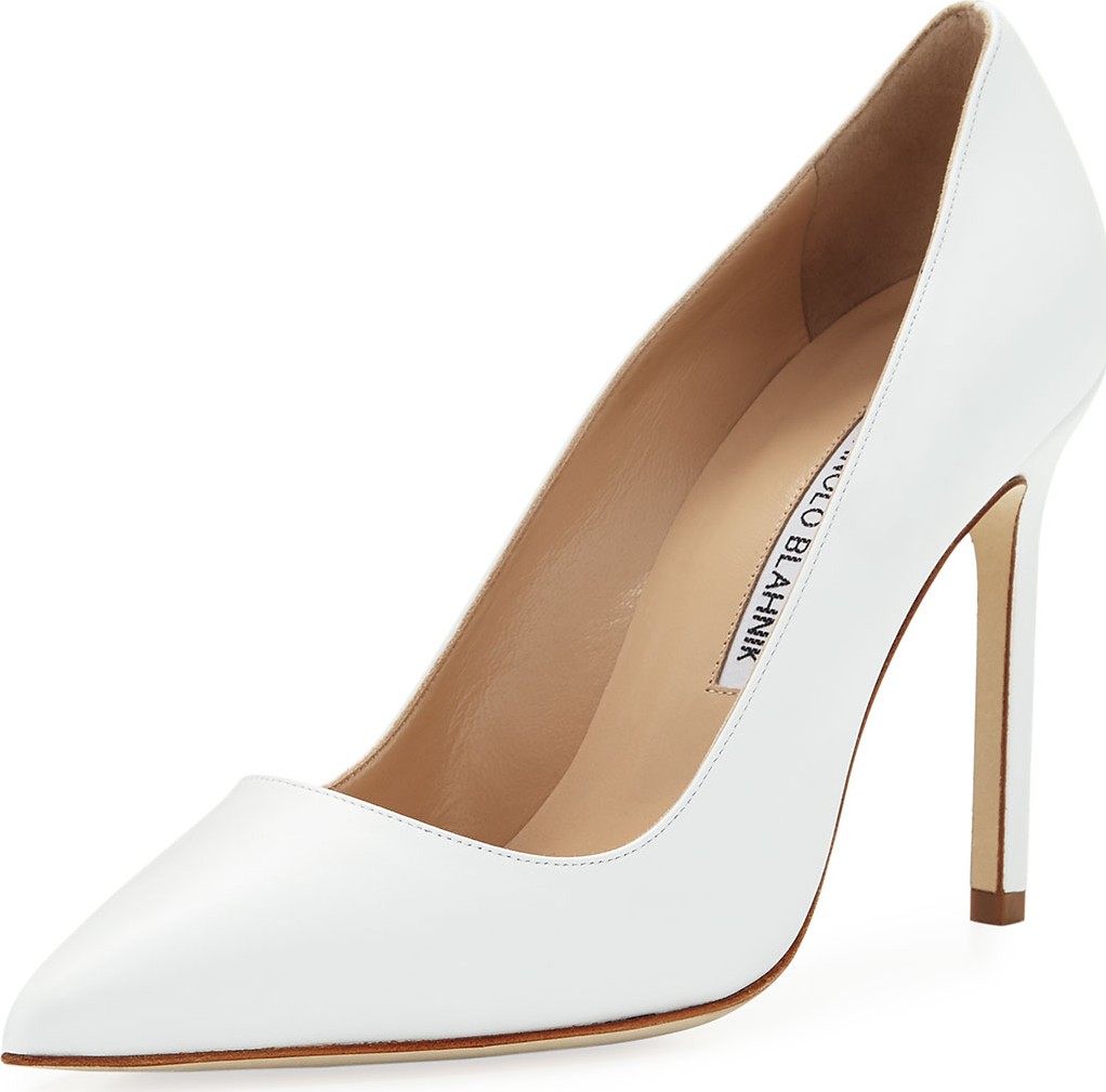 Manolo Blahnik BB Leather 105mm Pump