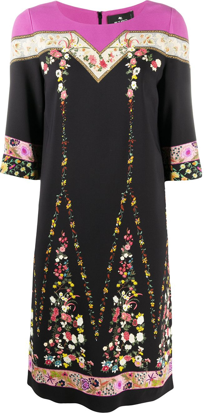 Etro - Floral embroidered dress