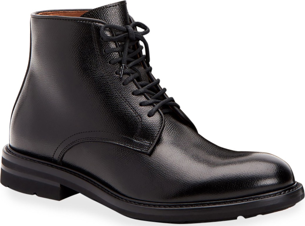 Aquatalia Men's Renzo Waterproof Leather Lace-Up Boots